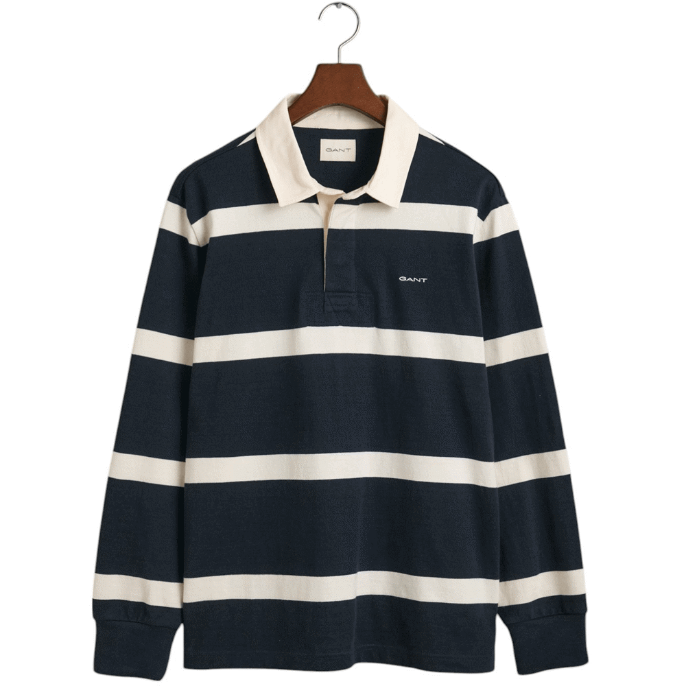 Gant Yarn-Dyed Striped Heavy Rugger